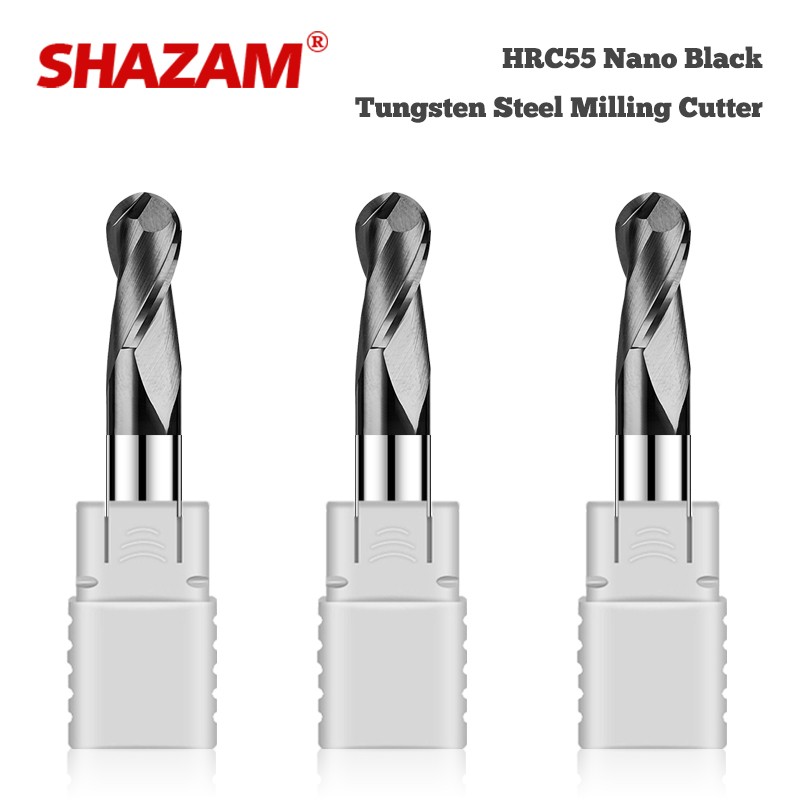 End Mill Set - قاطع طحن كربيد التنغستن الصلب شازام