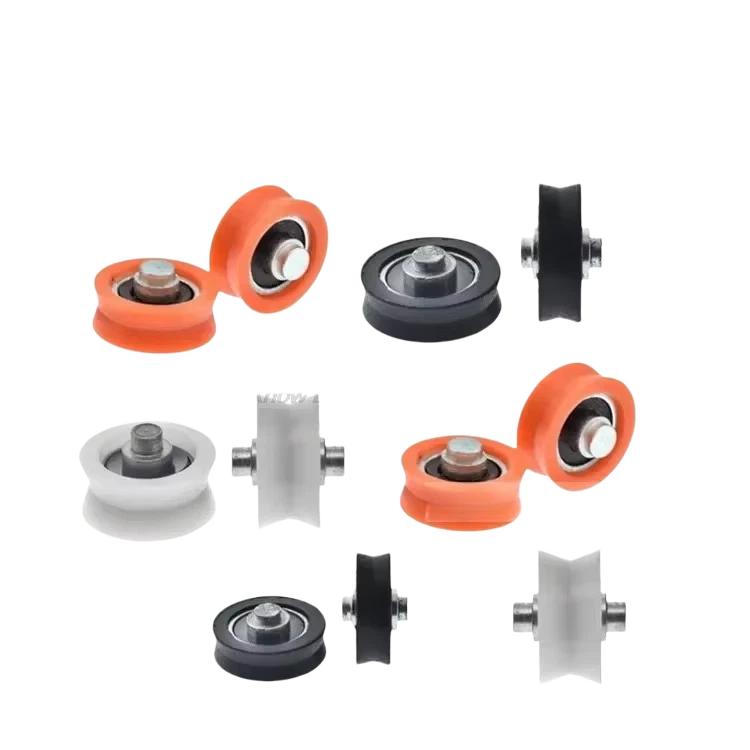 V Slot Wheel - 5 قطع بكرة بلاستيكية من POM