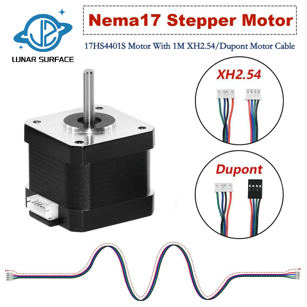 Nema 17 Stepper - أجزاء الطابعة ، 17HS4401S ، محرك