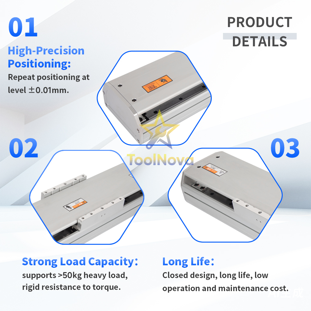 مجموعة محرك كهربائي MGN5 بسرعة - مراجعة Linear Rail وسعره