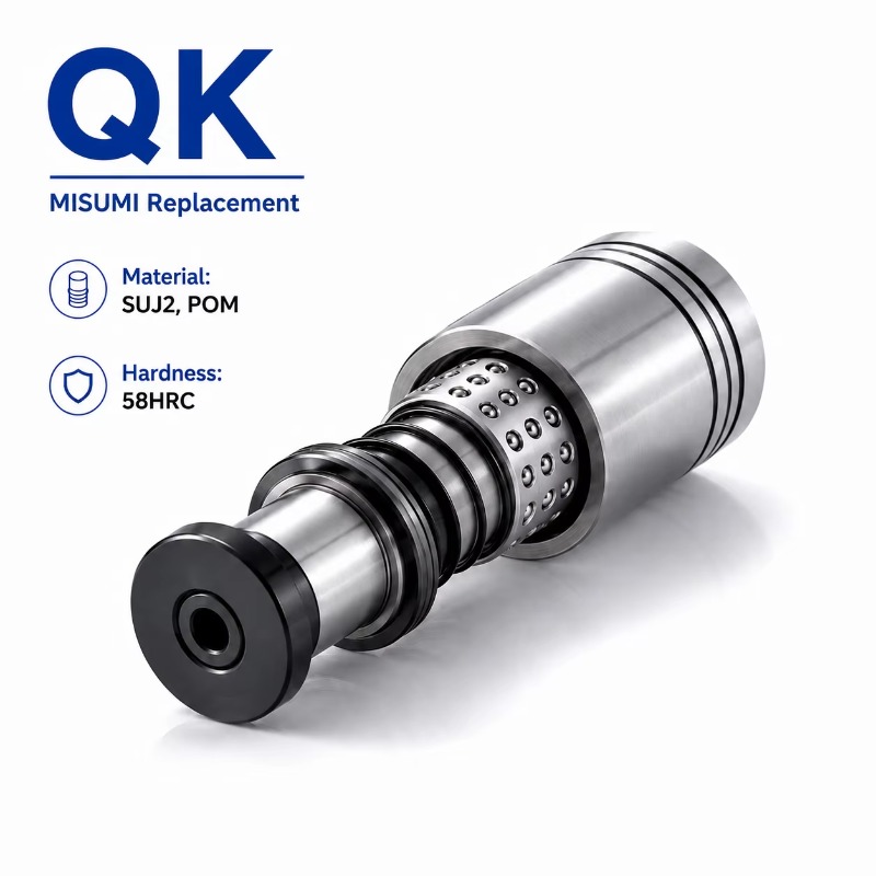 QK JIS مجموعة عمود توجيه قفصي  - مراجعة Ball Screw وسعره