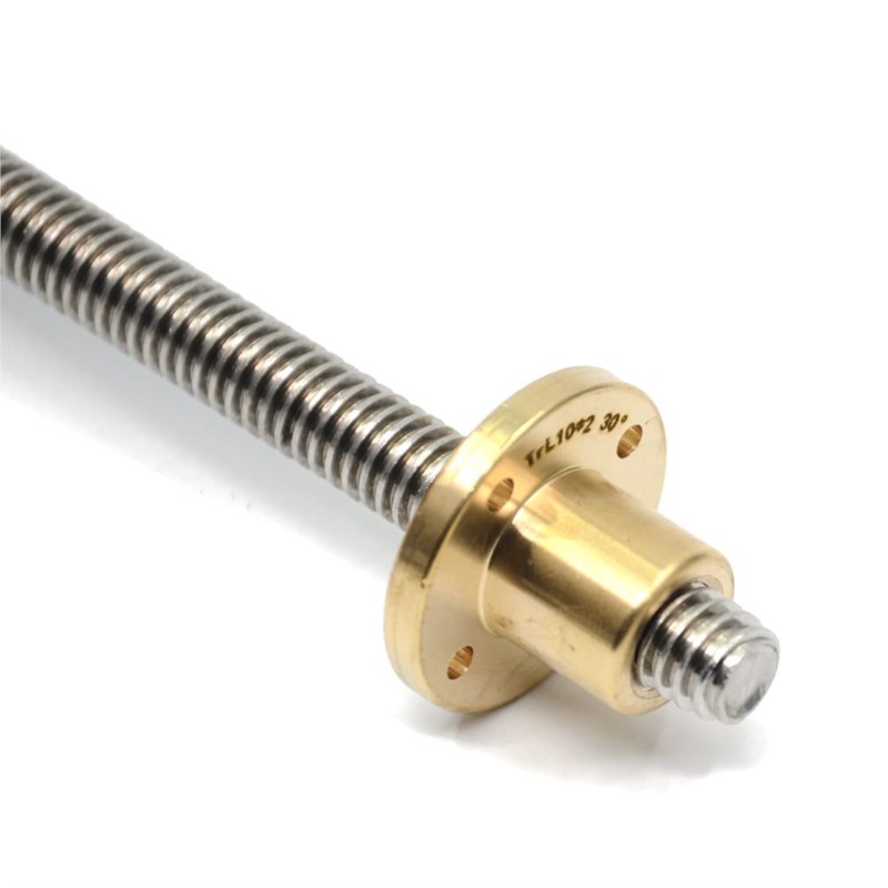 304 الفولاذ المقاوم للصدأ T10  - مراجعة Lead Screw 8Mm وسعره