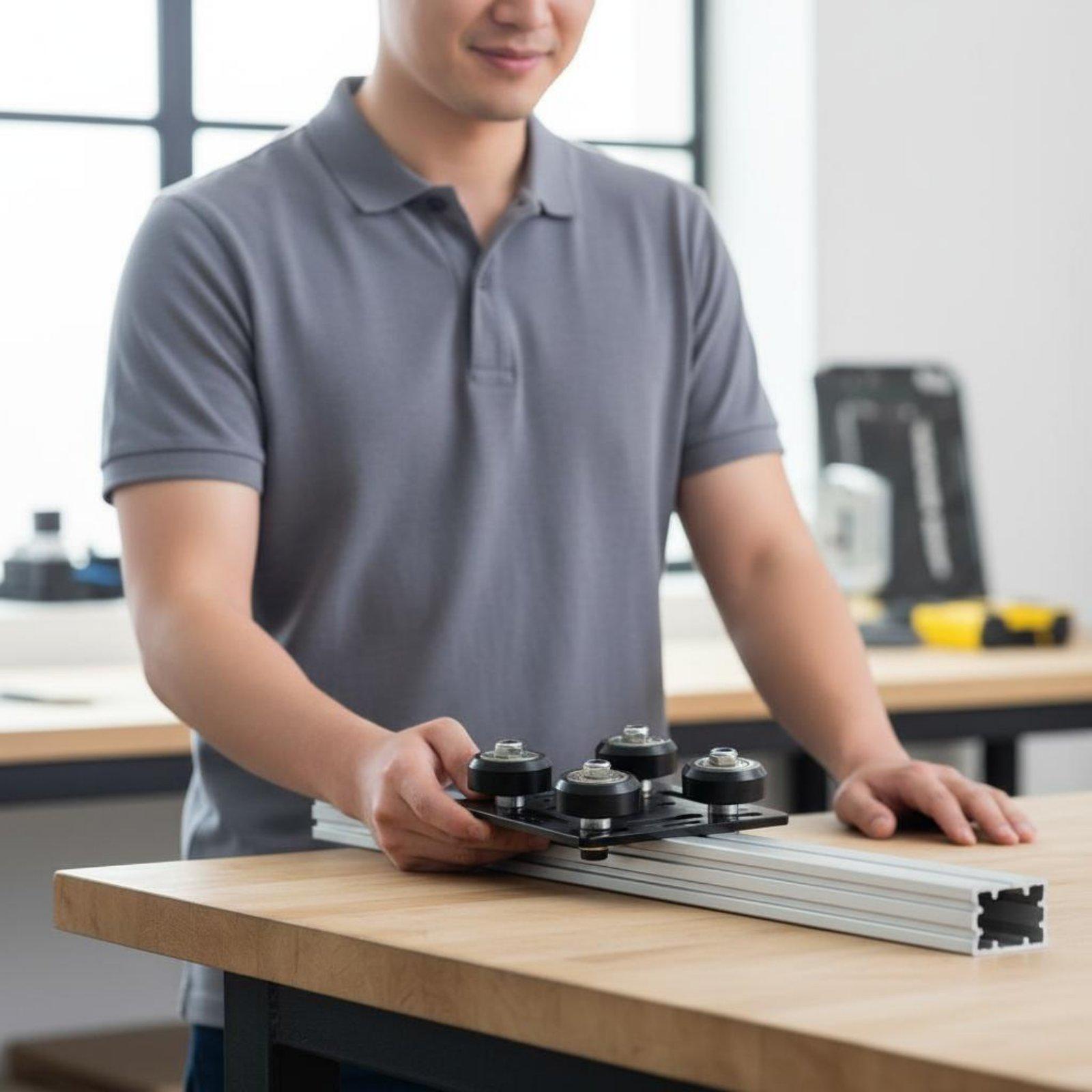 لوحة بروفيل ألومنيوم عالمية مث - مراجعة Linear Rail وسعره