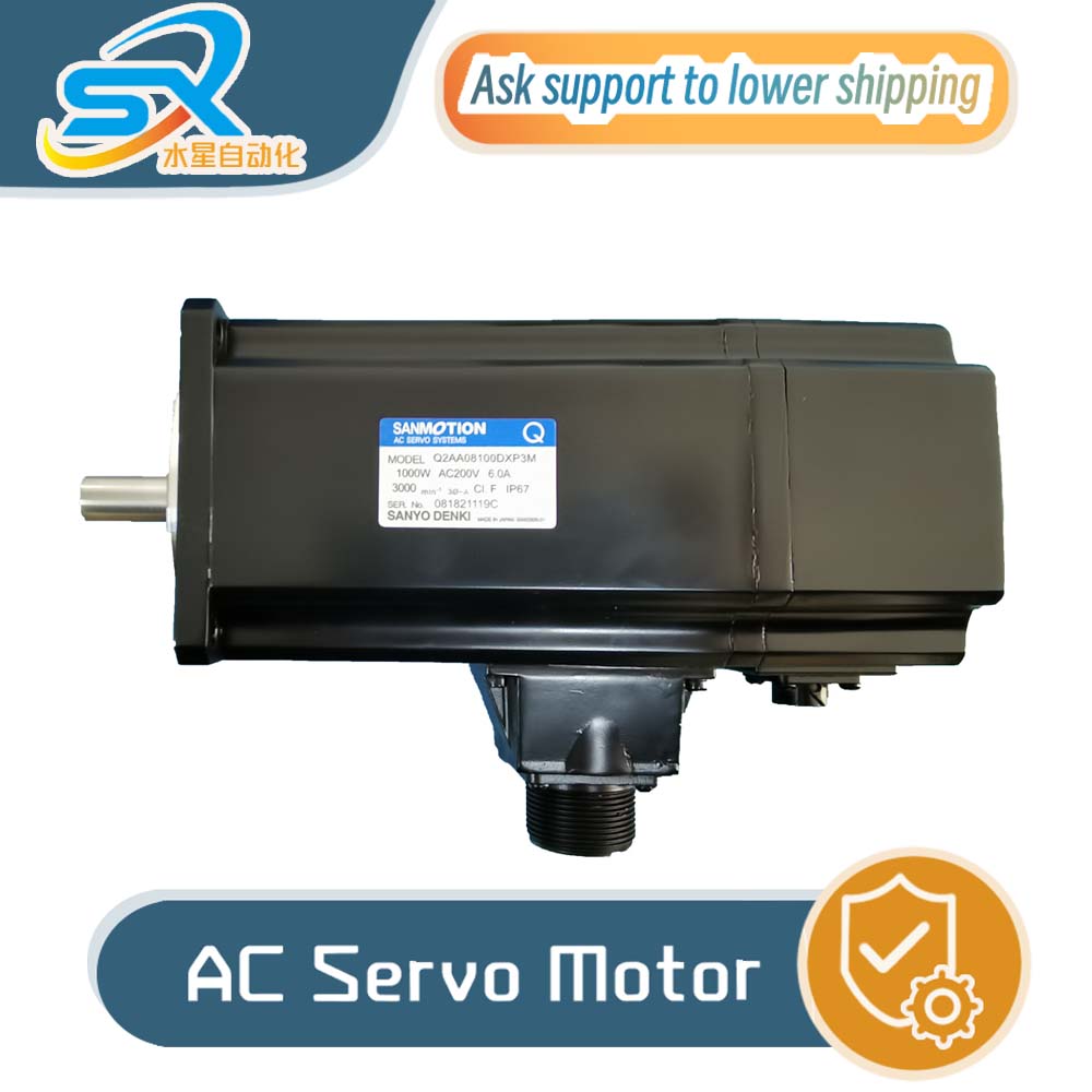 محرك سانيو AC سيرفو Q2AA08100D - مراجعة Servo Motor وسعره