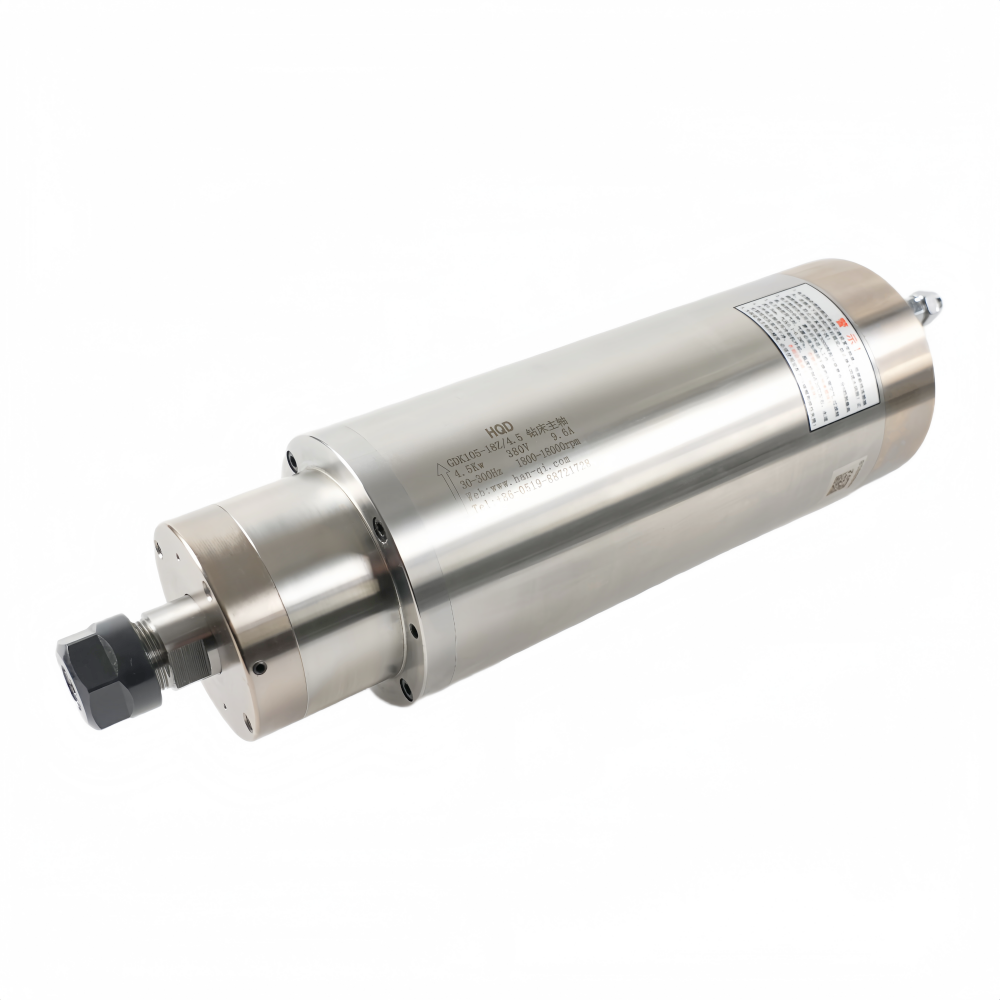 محرك مغزل ماكينة CNC GDK105-18 - مراجعة Spindle Motor وسعره