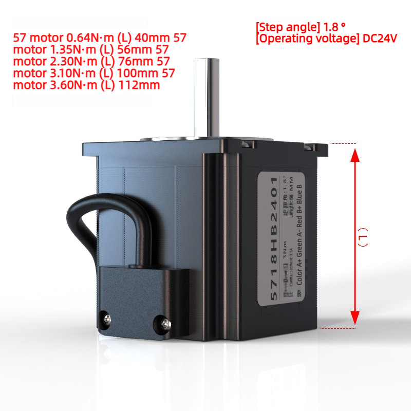 محرك ستيبر Nema 23 بقوة 1.35 ن - مراجعة Nema23 Stepper وسعره