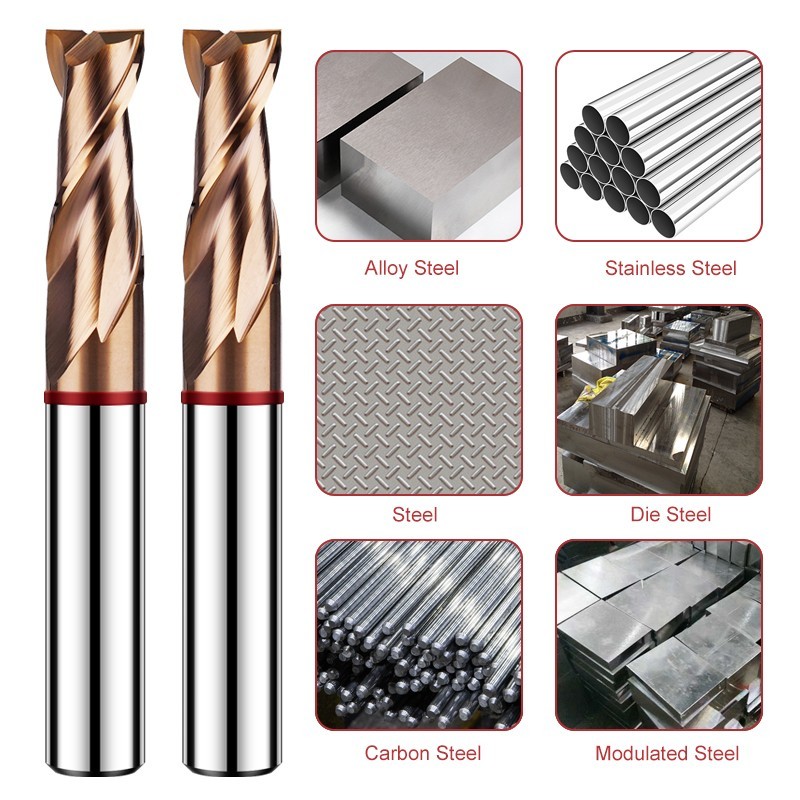 قاطع طحن بطلاء السبائك من كربي - مراجعة End Mill Set وسعره